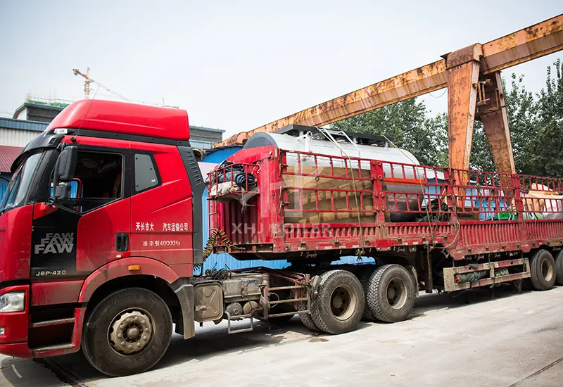 South African Chemical Diesel Fuel Boiler WNS2-1.25-YQ Project