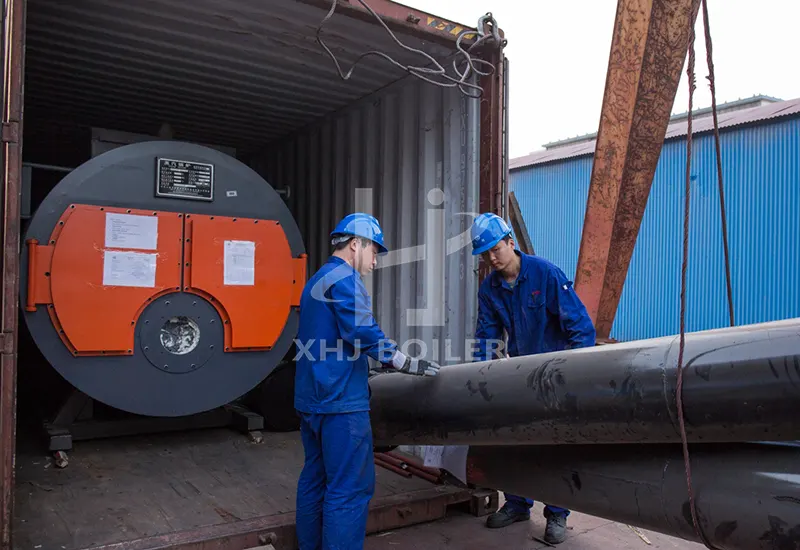 Bangladesh Textile Natural Gas Boiler WNS2-1.0-YQ Project