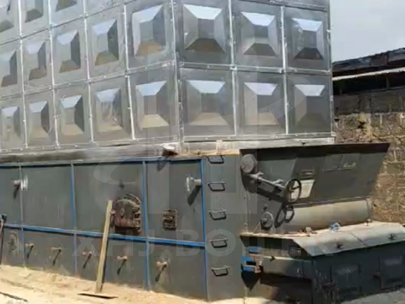 3.5MW Thermal oil boilers used in African chemical fiber plant