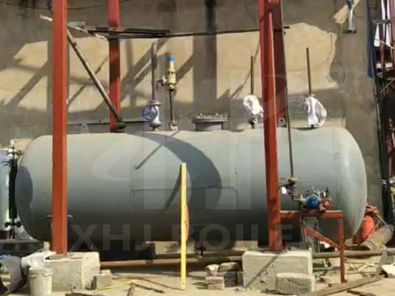3.5MW Thermal oil boilers used in African chemical fiber plant