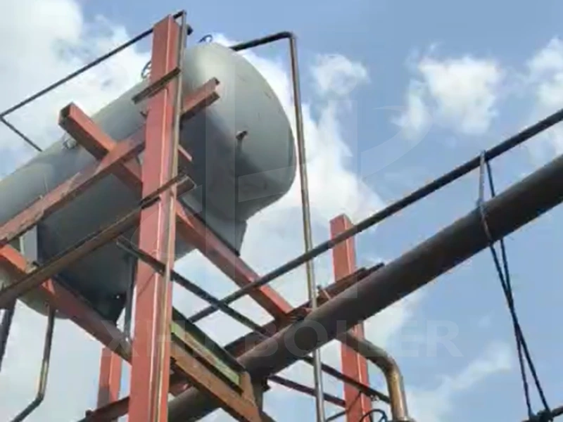 3.5MW Thermal oil boilers used in African chemical fiber plant