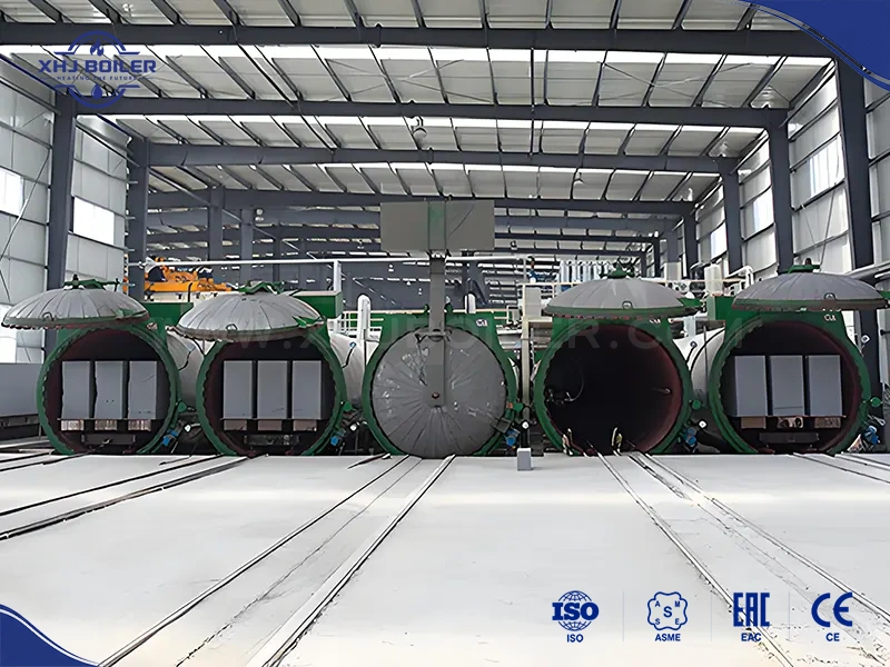 Industrial Autoclave AAC Block Steam Curing Equipment