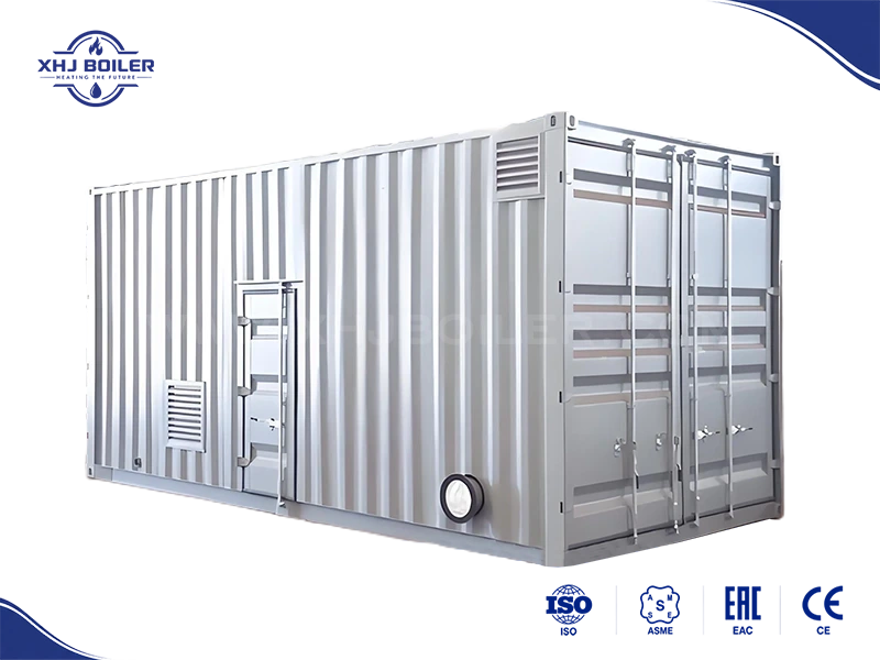 Containerized Mobile Oil & Gas Boiler