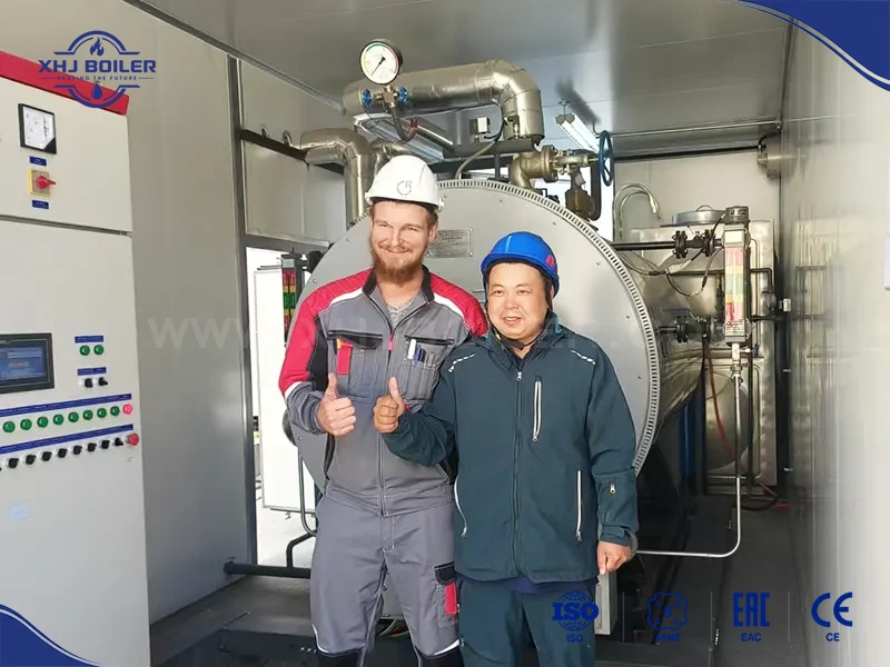 Containerized Mobile Oil & Gas Boiler Manufacturer