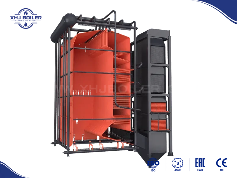 DHL Large Capacity Corner Tube Coal Boiler Supplier