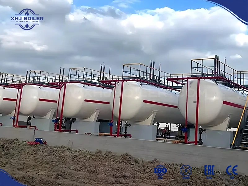 Pressurized Liquid Storage Tank Industrial Pressure Vessel for Oil Storage