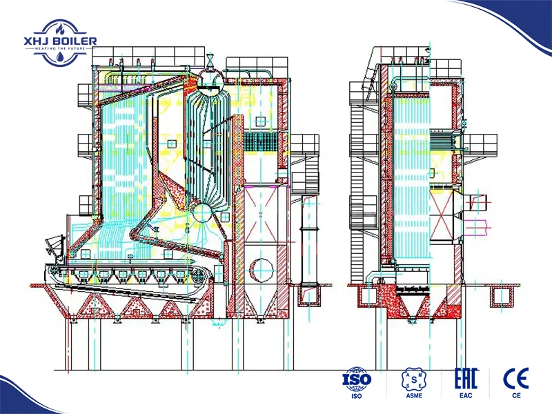 Industrial SHL/SHW Water Tube Coal Boiler Supplier