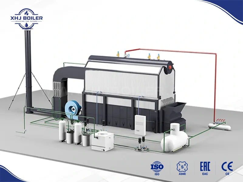 China SZL Water Tube Chain Grate Coal Boiler Supplier