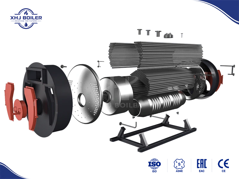 WNS Fire-Tube Horizontal Type Oil/Gas Fired Boiler Manufacturer