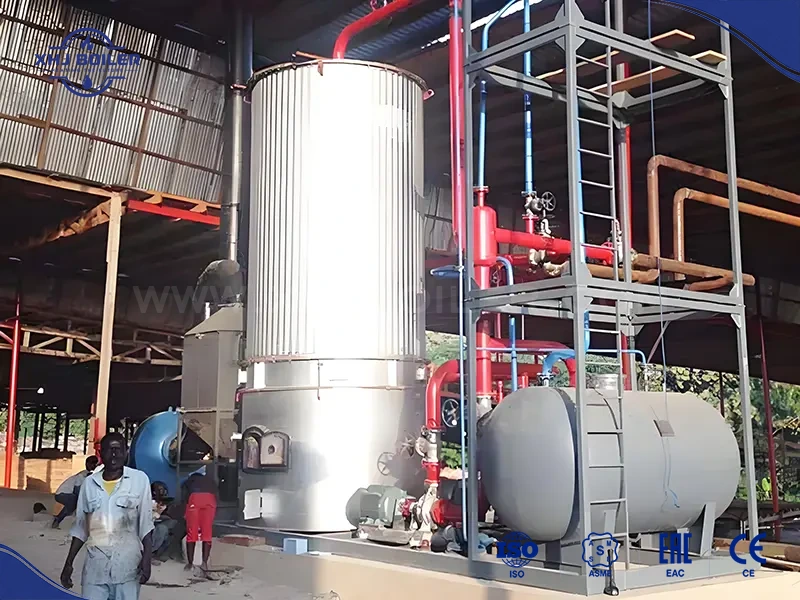 YGL Vertical Biomass Coal Thermal Oil Boiler Manufacturer