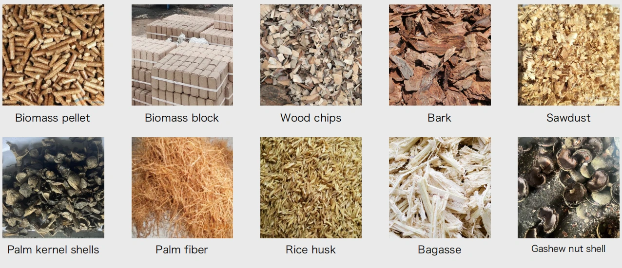 Biomass Boiler Fuels