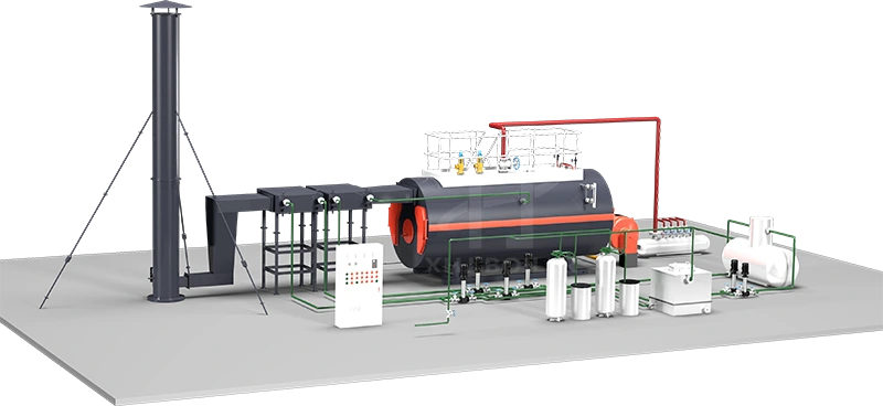 WNS Fire-Tube Horizontal Type Oil/Gas Fired Boiler Manufacturer